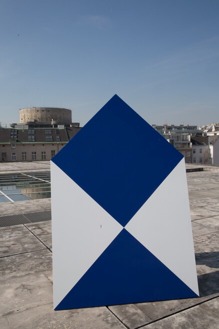 Abbas Akhavan: Study for a Blue Shield (2015)