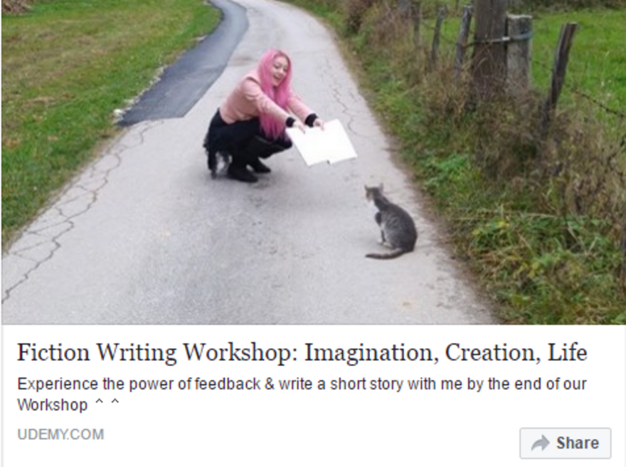 The publication of the course.