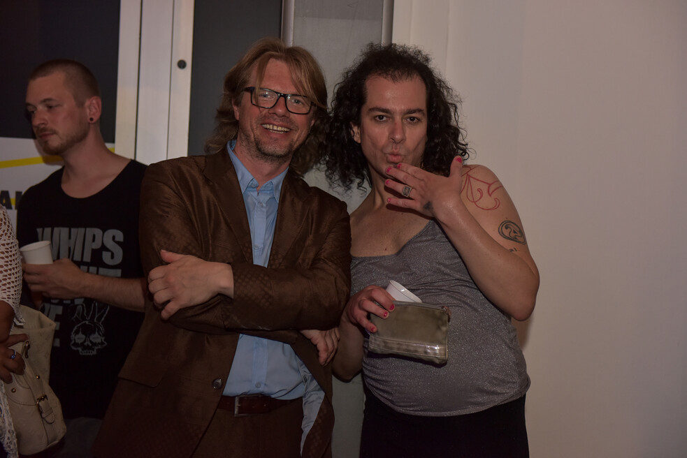 Klaus Krobath (Q21) with Pêdra Costa