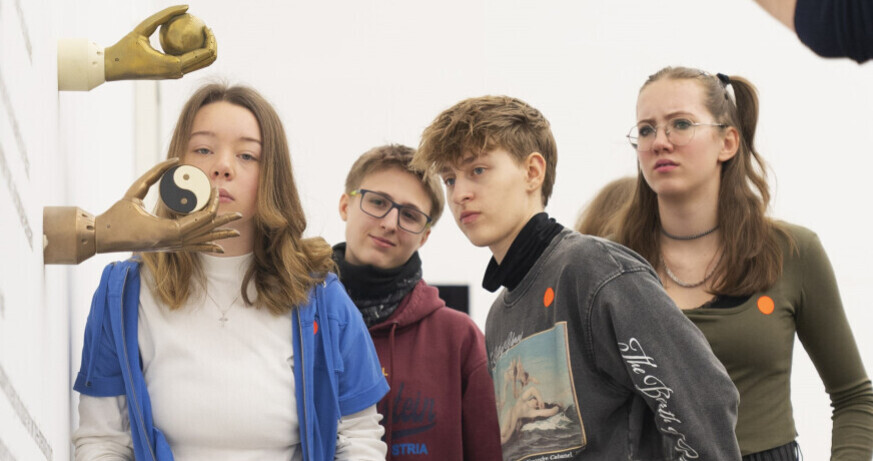 Foto: Kunsthalle Wien Mathematical Art Talk (DE): Guan Xiao "Teenager"