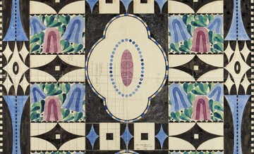 JOSEF HOFFMANN, Dessin Nr. 7741, 1910 © Backhausen-Archiv | Foto: Backhausen-Archiv