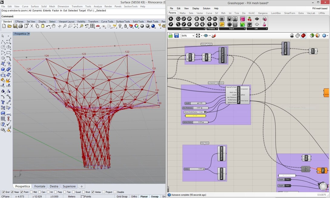 3D Pix. Parametric Sculpture