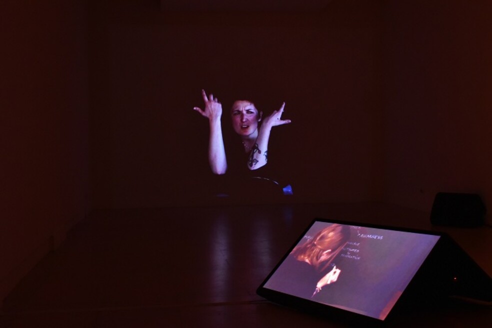 Installation view Dom Omladine, Belgrade 2020