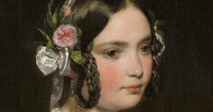 Friedrich von Amerling, Bildnis eines Mädchens, 1839 © Leopold Museum, Wien Ausstellung: Biedermeier – Eine Epoche im Aufbruch