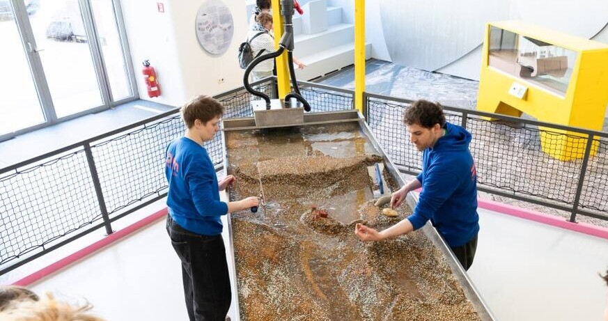 DONAURAUSCHEN & FLUSSGEFLÜSTER, Mitmachausstellung ZOOM Kindermuseum © Paul Pibernig Hands-on Exhibition: DONAURAUSCHEN & FLUSSGEFLÜSTER