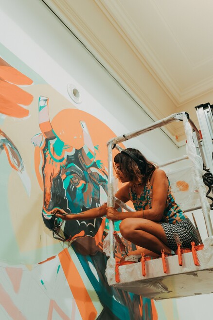 Bild von der Künstelrin Ju Mu Monster