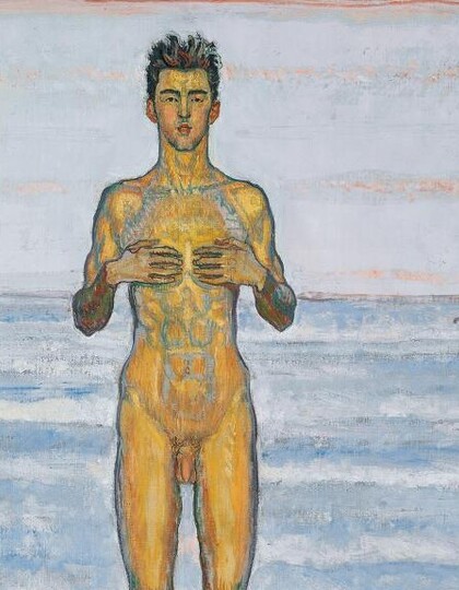 Ferdinand Hodler, Blick ins Unendliche III, 1903/04 © Musée cantonal des Beaux-Arts de Lausanne. Erworben 1994, Foto: Musée cantonal des Beaux-Arts de Lausanne Exhibition: HIDDEN MODERNISM. The Fascination with the Occult around 1900