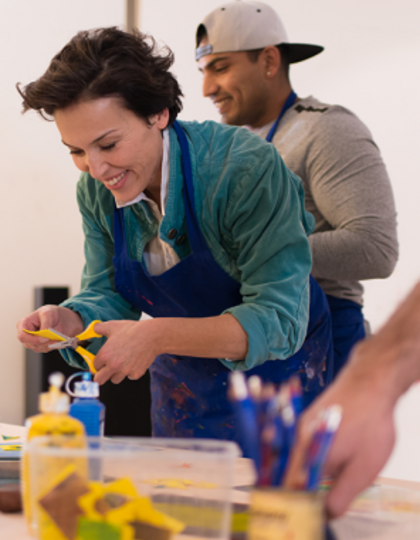 @ Christoph Spranger Open workshop in the mumok studio