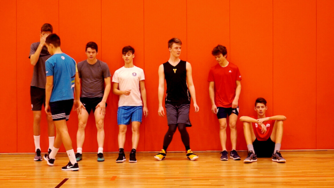 Still from "Training", 2019