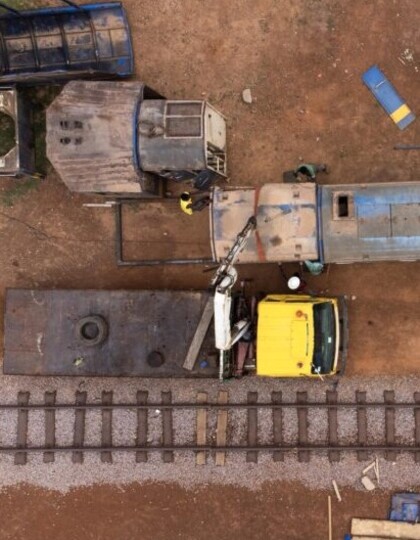 Courtesy Redclay; Ibrahim Mahama; White Cube, Hong Kong/London/New York/Paris/Seoul; und APALAZZOGALLERY, Brescia Exhibition: Ibrahim Mahama: Zilijifa