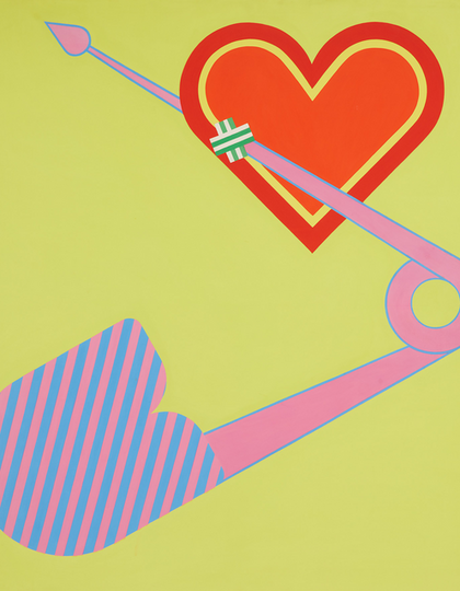 Sine Hansen, On Top, 1967, mumok – Museum moderner Kunst Stiftung Ludwig Wien, Leihgabe der Österreichischen Ludwig-Stiftung, seit 2021, © Nora Meyer Exhibition: MAPPING THE 60S – ART HISTORIES FROM THE MUMOK COLLECTIONS