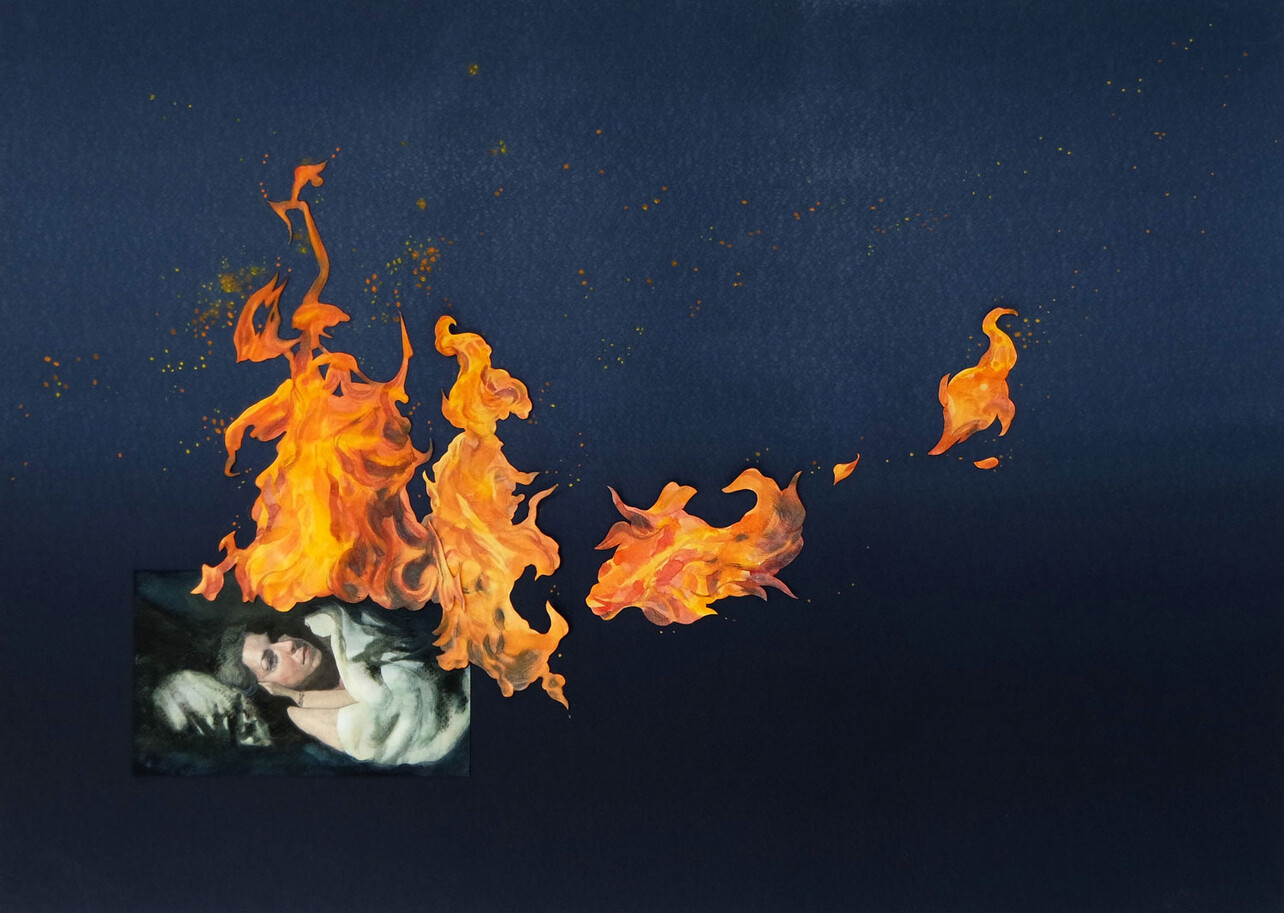 The house is burning