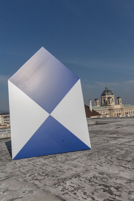 Abbas Akhavan: Study for a Blue Shield (2015)